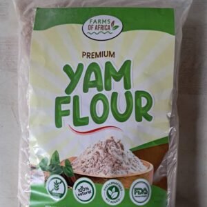 FarmsOfAfrica Yam Flour for Amala from Nigeria - 2.2lb| 1kg| FDA | HACCP | Fast Shipping